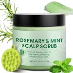 Rosemary Scalp Scrub for Dandruff and Oily Hair