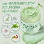 Rosemary Scalp Scrub for Dandruff and Oily Hair
