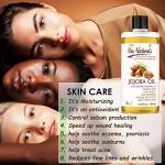 Oxy Naturals Organic Jojoba Oil for Skin & Hair