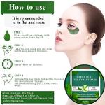 Green Tea Under Eye Patches for Dark Circles