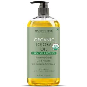Organic Jojoba Oil - 100% Pure for Skin & Hair