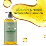 Organic Jojoba Oil - 100% Pure for Skin & Hair