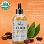 Organic Cold Pressed Jojoba Oil for Skin & Hair