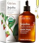 Gya Labs Organic Jojoba Oil for Skin and Hair