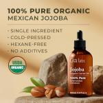 Gya Labs Organic Jojoba Oil for Skin and Hair
