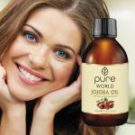 100% Pure Jojoba Oil for Skin and Nails