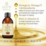 100% Pure Jojoba Oil for Skin and Nails