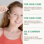 Organic Cold-Pressed Jojoba Oil for Skin & Hair