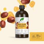 Pure Jojoba Oil for Face, Body, and Hair