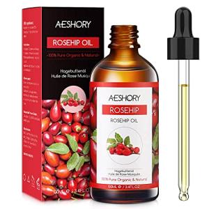 Pure Cold Pressed Rosehip Oil for Hydration