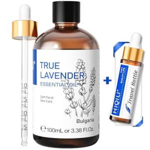 HIQILI Lavender Essential Oil: 100ml Pure & Natural
