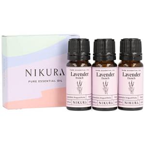 Nikura Lavender Essential Oil for Relaxation and Sleep