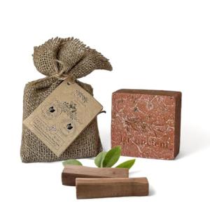 Organic Vegan Sandalwood Soap Bar for Anti-Aging