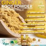Organic Ginger Powder - Anti-Aging Antioxidant Boost