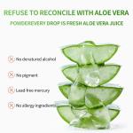 Organic Aloe Vera Gel for Skin Soothing