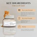 Rice and Honey Glow Mask for Healthy Skin