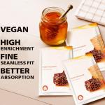 10-Pack Honey Sheet Masks for Hydration and Moisture
