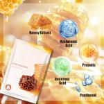 10-Pack Honey Sheet Masks for Hydration and Moisture