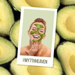 Avocado Clay Mask for Brightening and Exfoliating
