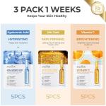 Vitamin C Hyaluronic Acid Anti-Wrinkle Face Masks