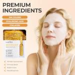 Vitamin C Hyaluronic Acid Anti-Wrinkle Face Masks