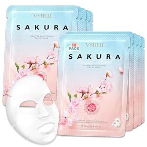 Brightening Face Sheet Mask Set - 10 Pack