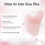 Rose Quartz Roller and Gua Sha Set for Anti-Aging