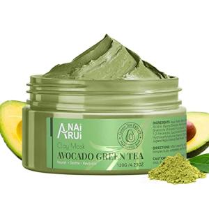 Avocado Green Tea Clay Mask for Hydrating Skin