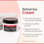 YEOUTH Retinol Eye Cream for Dark Circles & Puffiness