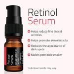 Retinol Hyaluronic Acid Serum for Wrinkles and Dark Spots