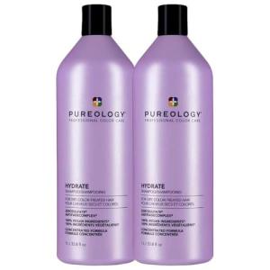 Pureology Hydrate Sheer Shampoo 1000ml Duo