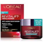 L'Oreal Revitalift Triple Power Face Moisturizer 2.55 Oz