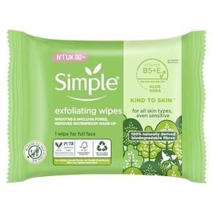 Biodegradable Exfoliating Face Wipes for Sensitive Skin