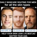 Men's Anti-Aging Skincare Gift Set - 5 Pieces