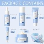 Nicotinamide Anti-Aging Skincare Gift Set, 8PCS