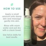 WildMint Citrus Cleanse Natural Face Cleanser 100ml