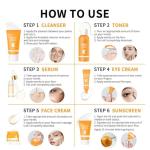 6-Piece Vitamin C Anti-Aging Skincare Set