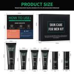 Men's Anti-Aging Skincare Gift Set - 6 Pieces