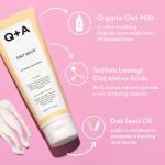 Q+A Oat Milk Cream Cleanser - Gentle Face Wash