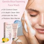 Gentle Rice Foaming Cleanser for Glowing Skin