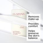 Clarins Velvet Cleansing Milk 200ml - Gentle Makeup Remover