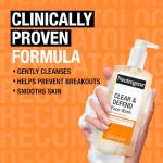 Neutrogena Clear & Defend Oil-Free Face Wash
