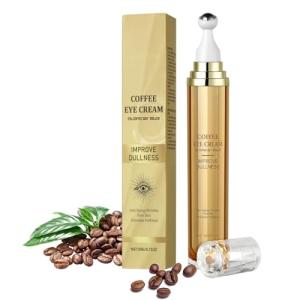 Caffeine Eye Serum with Hyaluronic Acid and Massage Ball
