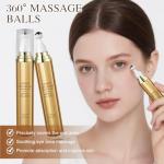 Caffeine Eye Serum with Hyaluronic Acid and Massage Ball