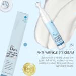 6 in 1 Collagen Under Eye Cream with Roller