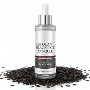 Glow Exfoliating Face Scrub with Black Rice Ampoule