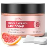 Retinol Vitamin C Face Scrub for Radiant Skin