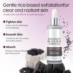 Glow Exfoliating Face Scrub with Black Rice Ampoule