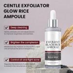 Glow Exfoliating Face Scrub with Black Rice Ampoule