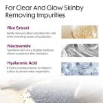 Glow Exfoliating Face Scrub with Black Rice Ampoule